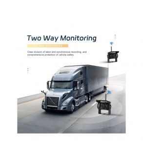 Kit camera wireless fata spate 1080P cu monitor 7 inch night vision IP68 BSD Cod: A4008