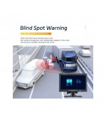 Kit camera wireless fata spate 1080P cu monitor 7 inch night vision IP68 BSD Cod: A4008