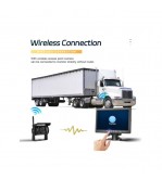 Kit camera wireless fata spate 1080P cu monitor 7 inch night vision IP68 BSD Cod: A4008