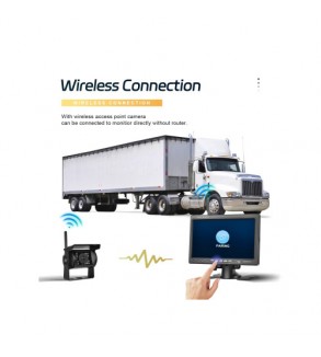 Kit camera wireless fata spate 1080P cu monitor 7 inch night vision IP68 BSD Cod: A4008