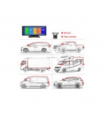 Navigatie auto portabila 10.26 inch HD Wireless Carplay Android Auto Bluetooth Cod: A3995