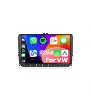 Navigatie Android 9 inch 4GB+64GB CarPlay Android Auto GPS WIFI FM RDS compatibila Volkswagen Cod: A3821