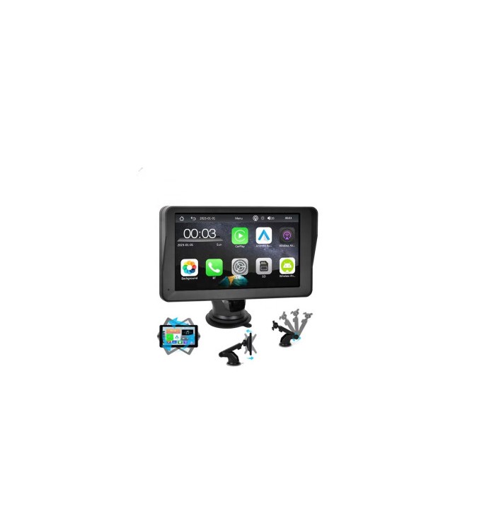 Sistem multimedia auto CarPlay Android Auto wireless ecran 7 inch HD  Cod: A3688