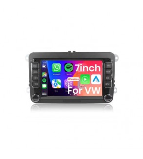 Navigatie Android 7 inch 4GB+64GB CarPlay Android Auto GPS WIFI compatibila Volkswagen  Seat Skoda  Cod: A3822
