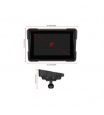 Sistem camera DVR motocicleta cu ecran 5 inch si camera fata spate Cod: A4059