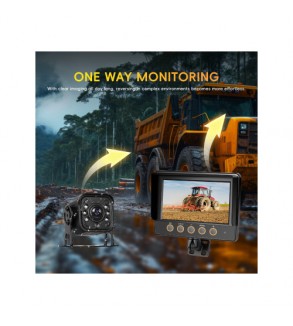 Monitor auto digital wireless 7 inch cu camera marsarier waterproof DC12V 36V Cod: A4361