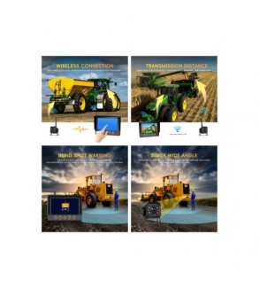 Monitor auto digital wireless 7 inch cu camera marsarier waterproof DC12V 36V Cod: A4361