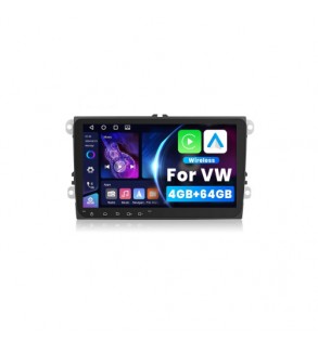 Navigatie Android ecran 9 inch 4GB 64GB compatibila Volkswagen CarPlay Android Auto GPS WIFI FM RDS Cod: A3852