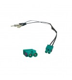 Cablu adaptor antena radio fakra dublu cu amplificator activ cu alimentare fakra Cod: W7906