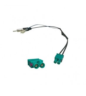 Cablu adaptor antena radio fakra dublu cu amplificator activ cu alimentare fakra Cod: W7906