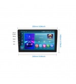 Navigatie Android 1DIN 9 inch 2GB 64GB CarPlay Android Auto GPS WIFI FM RDS Cod: A3491