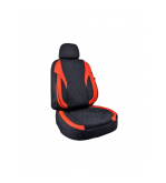Huse scaune auto universale fractionate XL Premium compatibile SUV si Limuzine negru rosu Cod: HNG2504-1