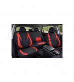 Huse scaune auto universale fractionate XL Premium compatibile SUV si Limuzine negru rosu Cod: HNG2504-1