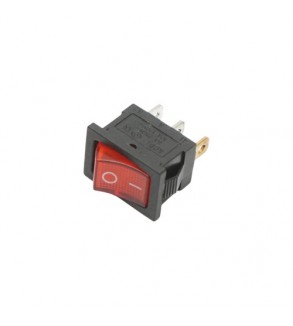 Buton intrerupator LED ON OFF 250V AC 6A universal cu 3 pini Cod: DISRM39