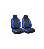 Huse scaune auto universale fractionate Premium fata si spate compatibile dimensiuni standard negru albastru Cod: HNG1101-2