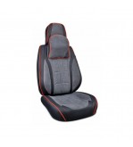 Huse scaune auto universale fractionate 9D  Premium fata si spate negru cusatura rosie Cod: HNG1407-5