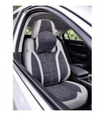 Huse scaune auto universale fractionate Premium 9D fata si spate gri gri antracit  Cod: HNG1407-6