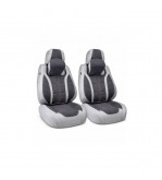 Huse scaune auto universale fractionate Premium 9D fata si spate gri gri antracit  Cod: HNG1407-6