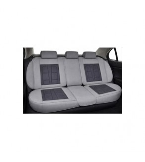 Huse scaune auto universale fractionate Premium 9D fata si spate gri gri antracit  Cod: HNG1407-6