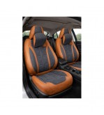 Huse scaune auto universale fractionate 9D fata si spate maro gri antracit Cod: HNG1407-1