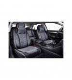 Huse scaune auto universale fractionate 9D Premium fata si spate negru gri antracit cusaturi gri Cod: HNG1407-4