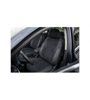 Huse scaune auto universale fractionate XL  Premium compatibile SUV si Limuzine negru gri antracit Cod: HNG2504-6