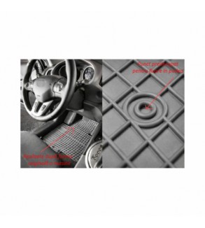 Covoare interior cauciuc El Toro compatibile Dacia Duster III SUV 2024â€“> Cod: 432550 P50