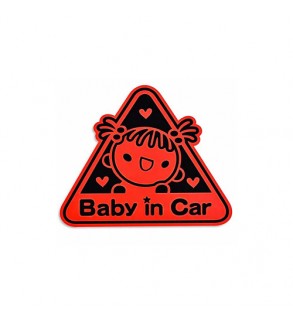 Abtibild  Baby in Car auto decorativ pentru exterior  Cod: YGT-14