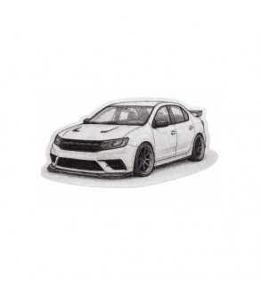 Abtibild Model Dacia Logan  sport auto decorativ pentru exterior Cod: XL-24