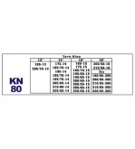 Lanturi zapada antiderapante tip romb KN80