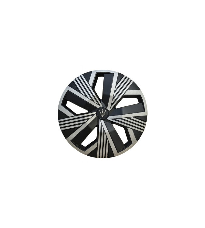 Set 4 capace roti Evo culoare negru argintiu 16 inch Cod: WR1-1SL-16
