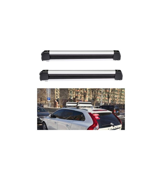 Set suporturi schiuri snowboard auto pentru bare transversale 560 mm Cod: 5670-56