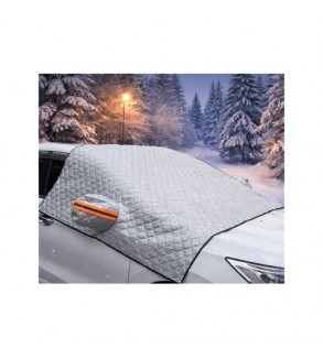 Parasolar exterior iarna vara cu protectie oglinzi, geamuri fata laterale si capota 227x144cm Cod: CST-227144