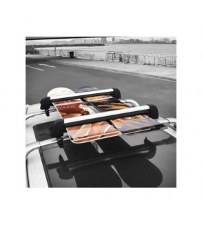 Set suporturi schiuri snowboard auto pentru bare transversale 780 mm Cod: 5670B-78