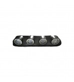 Proiectoare plafon auto cu Led 1500 Angel Eyes 12V si cablaj