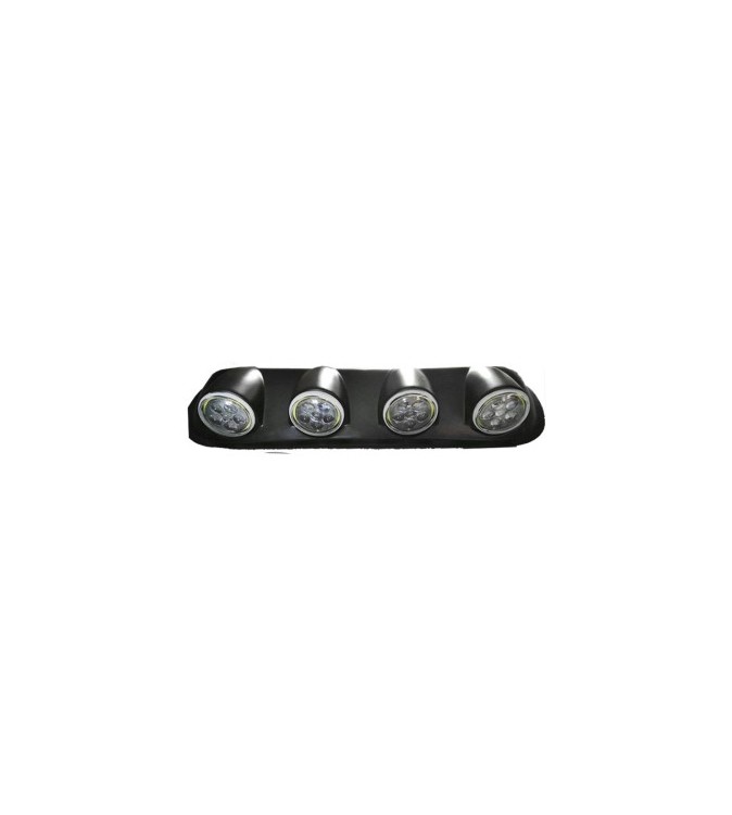 Proiectoare plafon auto cu Led 1500 Angel Eyes 12V si cablaj