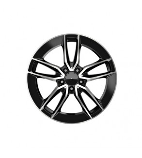 Jante DY388 KM 18x8 fata 18x9 spate 5x112 negru  diamond cut compatibile Mercedes