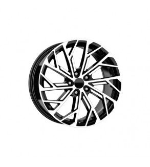 Jante DY819 KM 19x8.5 5x112 ET40 negru polish compatibile Audi