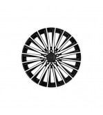 Jante DY987 KM 17x7.5 5x112 ET35 negru polish compatibile Mercedes, Volkswagen, Audi, Seat, Skoda, Cupra