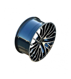 Jante DY1648 KM 18x8 5x112 ET40 negru polish compatibile Audi