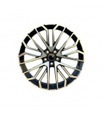 Jante DY1648 KM 18x8 5x112 ET40 negru polish compatibile Audi
