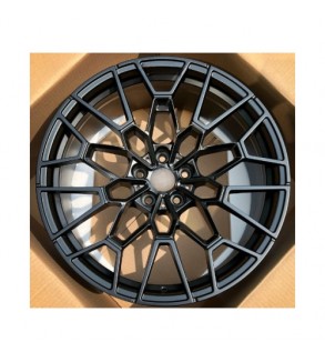 Jante DY1650 KM 20x9 fata 20x10 spate 5x120 ET30 ET40 negru lucios compatibile BMW