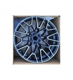 Jante DY1650 KM 20x9 fata 20x10 spate 5x120 ET30 ET40 negru polish compatibile BMW