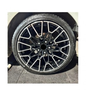 Jante DY1650 KM 20x9 fata 20x10 spate 5x120 ET30 ET40 negru polish compatibile BMW