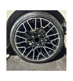 Jante DY1650 KM 20x9 fata 20x10 spate 5x120 ET30 ET40 negru polish compatibile BMW