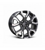 Jante DY1887 GM-LD KM 17x7 5x114.3 ET35 gri antracit polish compatibile Dacia, Renault, Nissan, Toyota, Subaru, Honda, Lexus