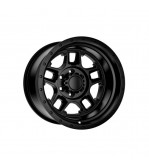 Jante DY306 KM 16x10 6x139.7 ET-50 negru mat compatibile Ford, Toyota, Nissan, Mitsubishi