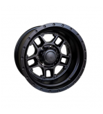 Jante DY306 KM 16x10 6x139.7 ET-50 negru mat compatibile Ford, Toyota, Nissan, Mitsubishi