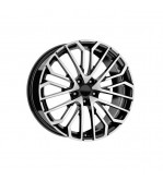 Jante DY1649 KM 19x8.5 5x112 ET30 negru polish compatibile Audi