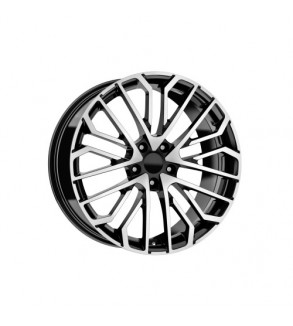 Jante DY1649 KM 19x8.5 5x112 ET30 negru polish compatibile Audi